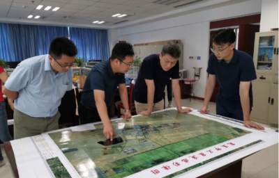 中電科天地信息網(wǎng)絡(luò)研究院領(lǐng)導(dǎo)到遙感信息公司考察交流，共謀遙感信息系統(tǒng)發(fā)展新篇章